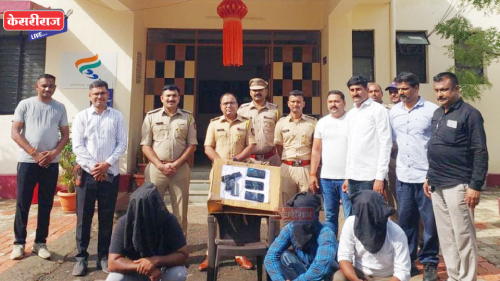 आंतरजिल्हा शस्त्रतस्कर टोळीचा पर्दाफाश; तिघांना अटक