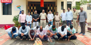 पहाटे एलसीबीची धडक; अमळनेरात गोवंश कत्तलीच्या कथित रॅकेटवर छापा, ११ जण ताब्यात