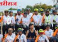 जळगाव ते पंढरपूर सायकल वारी यशस्वी : ४८५ किमीचा प्रवास पूर्ण ; महापौर दीपमाला काळे सलग दुसऱ्या वर्षी विठ्ठल चरणी दाखल