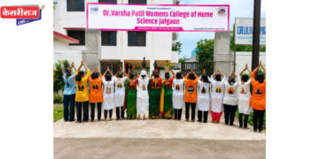 डॉ.उल्हास पाटील वैद्यकिय महाविद्यालय परिसरात चिमुकले विठठल नामात झाले दंग