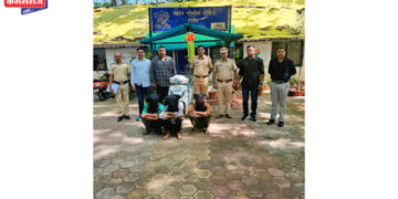 रावेर तालुक्यातील अजंदा रेल्वे पुलाजवळची रस्ता लूट उघड; २४ तासांत ३ आरोपींना अटक