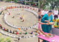 डॉ.उल्हास पाटील वैद्यकिय महाविद्यालय परिसरात चिमुकले विठठल नामात झाले दंग