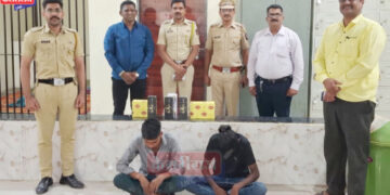 जळगाव पिंप्राळा परिसरातील पान मसाला दुकान फोडणाऱ्या दोन आरोपी अटक