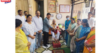 गुरुपौर्णिमेनिमित्त परमपूज्य दादाजी महाराज जोशी यांचा सन्मान