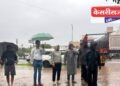 जळगाव शहरात मुसळधार पाऊस : महापौर दीपमाला काळे पहाटेपासूनच रस्त्यावर..!
