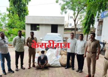 वरणगाव येथे ५.१७ लाखांचा प्रतिबंधित गुटखा जप्त