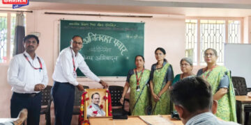 बारी समाज माध्यमिक विद्यालय शिरसोली येथे स्वर्गीय अजित दादा पवार यांची जयंती उत्साहात साजरी