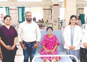 गर्भ पोटातच फुटलेल्या महिलेचा शस्त्रक्रियेमुळे वाचला जीव