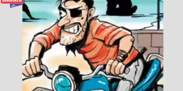 गणपती नगरातून दुचाकी चोरी; ४० हजारांची स्प्लेंडर लंपास