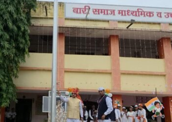शिरसोली येथील बारी समाज माध्य. विद्यालयात स्वातंत्र्य दिन उत्साहात साजरा