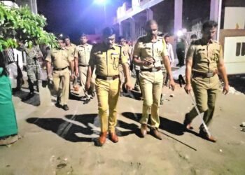 सुप्रीम कॉलनीत किरकोळ वादातून दगडफेक; पोलिसांचा बंदोबस्त