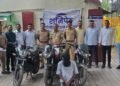 शनिपेठ पोलिसांची धडक कारवाई; तीन चोरीच्या मोटारसायकली जप्त