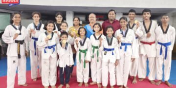 अमरावतीतील युथ फायटर तायक्वांडो स्पर्धेत जळगाव जिल्ह्याचा सलग चौथ्यांदा प्रथम क्रमांक