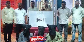 एमआयडीसी पोलिसांचा ‘दणका’; कट्ट्यासह रेकॉर्डवरील तिघा सराईतांना ठोकल्या बेड्या!