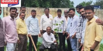 दिवंगत मुलाच्या स्मृतिप्रीत्यर्थ चामकवाडीत सामाजिक बांधिलकीचा प्रेरणादायी उपक्रम