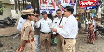 इच्छादेवी चौफुलीवर मद्यपी वाहनचालकांची तपासणी; १००.८ mg/100mL अल्कोहोल आढळले