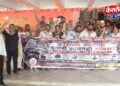 नागरी प्रश्नांवर राष्ट्रवादी काँग्रेसचे मनपाविरोधात आंदोलन; १५ दिवसांचा अल्टिमेटम