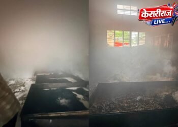 जळगाव एमआयडीसीतील बाबा नमकीन कंपनीला भीषण आग; लाखोंचे नुकसान