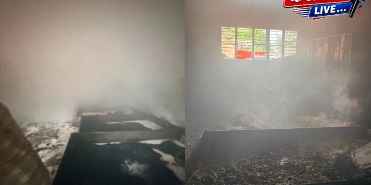 जळगाव एमआयडीसीतील बाबा नमकीन कंपनीला भीषण आग; लाखोंचे नुकसान