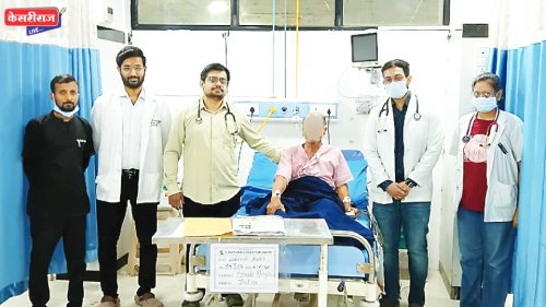 पामीच्या शस्त्रक्रियेमुळे ६५ वर्षीय रुग्णाचे वाचले प्राण डॉ. उल्हास पाटील रुग्णालयातील हृदयविकार तज्ज्ञांचे यश