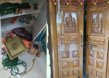मातोश्री नगरातील चामुंडा माता मंदिरात चोरी; दागिने अन् रोकड लंपास