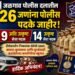 जळगाव पोलीस दलातील २६ जणांना पोलीस पदके जाहीर; ९ अति उत्कृष्ट तर १४ जणांना उत्कृष्ट सेवा पदक