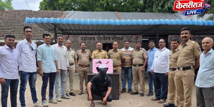 डांभुर्णीतील गोळीबार प्रकरणी सरपंचाला अटक; गावठी पिस्तुलासह जिवंत काडतूस जप्त