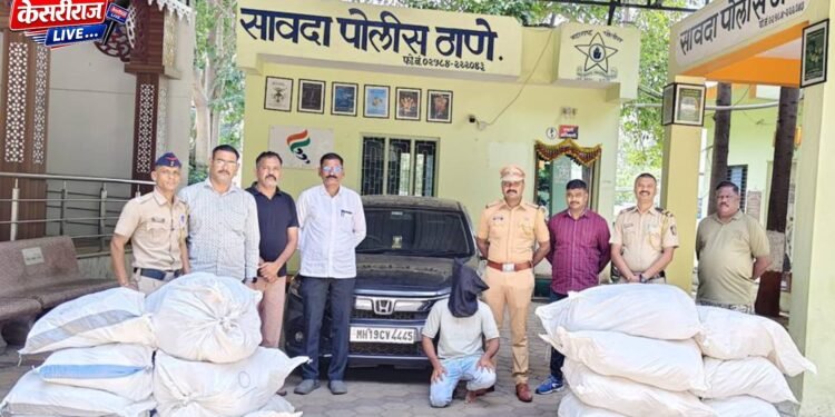 सावदा येथे ५ लाखांचा गुटखा जप्त; एकाला अटक