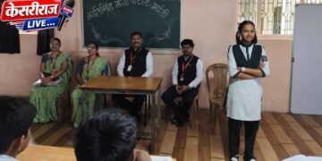 बारी समाज माध्यमिक विद्यालयात क्रांतिसिंह नाना पाटील जयंती उत्साहात साजरी