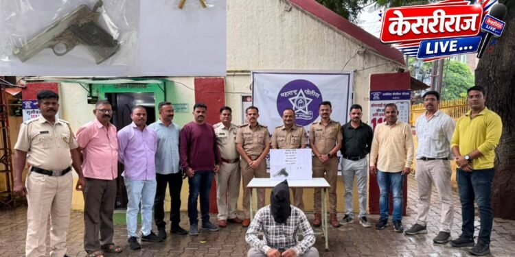 जळगावात पिस्तूल अन् जिवंत काडतुसांसह एकास ठोकल्या बेड्या!