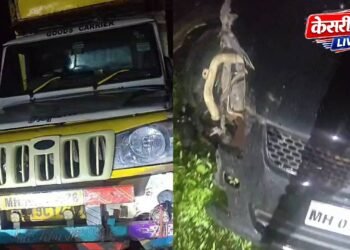 भाविकांच्या वाहनाला स्विफ्ट कारची जोरदार धडक; १२ जखमी