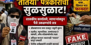 जळगाव जिल्ह्यात तोतया’ पत्रकारांचा सुळसुळाट; पोलीस अधीक्षकांनी कारवाई करण्याची मागणी