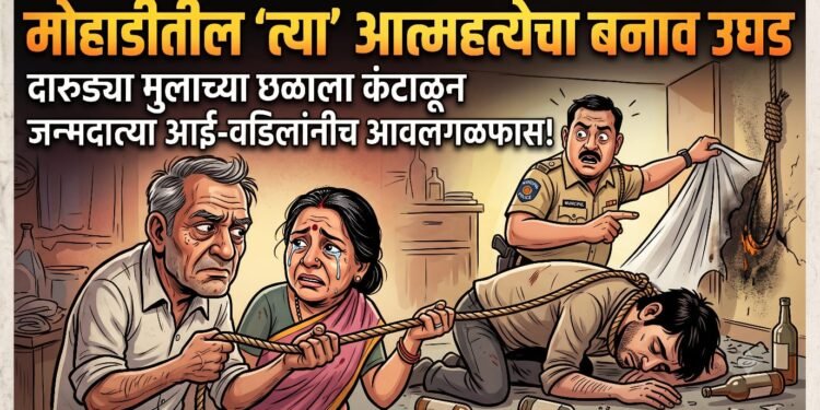 मोहाडीतील ‘त्या’ आत्महत्येचा बनाव उघड