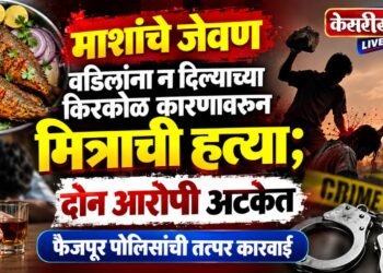माशांचे जेवण वडिलांना न दिल्याच्या किरकोळ कारणावरून मित्राची हत्या; दोन आरोपी अटकेत