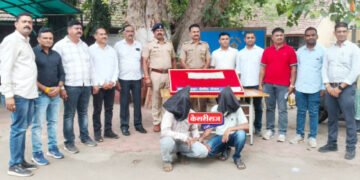 जळगाव शहर पोलिसांची धडाकेबाज कारवाई; चोरीचा गुन्हा अवघ्या ५ तासांत उघडकीस