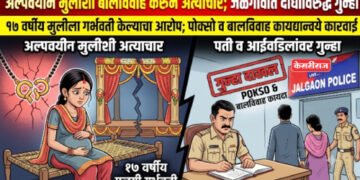 अल्पवयीन मुलीशी बालविवाह करून अत्याचार; जळगावात दोघांविरुद्ध गुन्हा