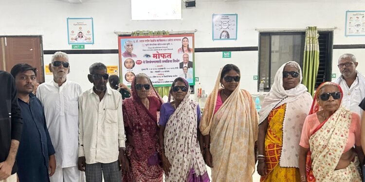 मोतीबिंदूमुक्त यावल तालुका अभियानाला उत्स्फूर्त प्रतिसाद