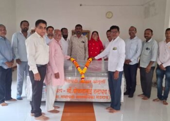 भडगावात गणरायाला जड अंतःकरणाने निरोप; विसर्जनासाठी नगरपरिषदेचे नियोजन