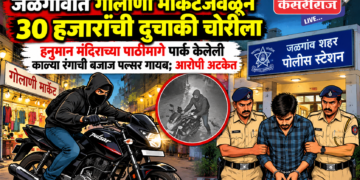 जळगावात गोलाणी मार्केटजवळून ३० हजारांची दुचाकी चोरीला