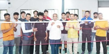 डॉ. उल्हास पाटील वैद्यकीय महाविद्यालयात आंतरविद्यापीठ बॅडमिंटन निवड चाचणी उत्साहात