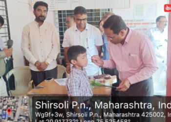 शिरसोलीच्या बारी समाज माध्यमिक विद्यालयात राष्ट्रीय जंतनाशक दिन साजरा