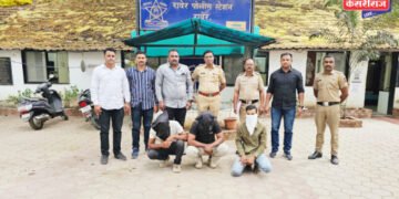 रावेरमध्ये गोठ्यातून गाय चोरणाऱ्या तिघांना अटक