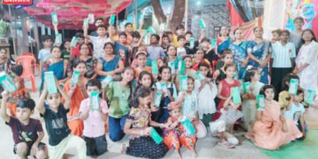 राज नगर दुर्गा उत्सव मंडळातर्फे बाल गोपाळांना बक्षिस वाटप संपन्न
