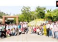 दिक्षारंभ कार्यक्रमांतर्गत कृषी विद्यार्थ्यांची जैन हिल्सला शैक्षणिक भेट