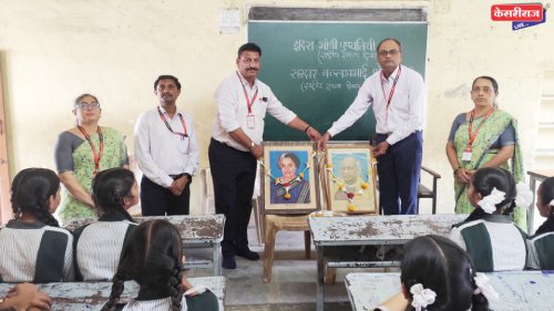 बारी समाज माध्यमिक विद्यालयात सरदार वल्लभभाई पटेल जयंती व इंदिरा गांधी पुण्यतिथी साजरी