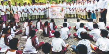 विकास विद्यालयात ‘स्वच्छता ही सेवा’ उपक्रमातून जनजागृती