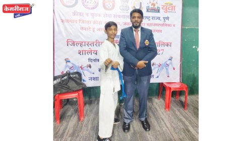 रायफल शूटिंग राज्यस्तरीय स्पर्धेसाठी आदित्य सोनवणेची निवड