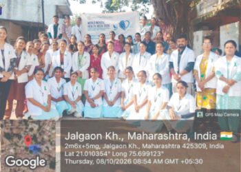 मानसिक आरोग्य जनजागृतीसाठी गोदावरी नर्सिंगच्या विद्यार्थ्यांची रॅली