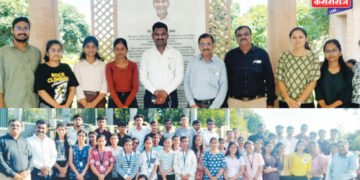 गोदावरी अभियांत्रिकीच्या विद्यार्थ्यांची जैन फार्म फ्रेश व गांधी तीर्थला भेट