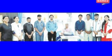 मृत्यूच्या दारातून रुग्णाला दिले जीवदान!